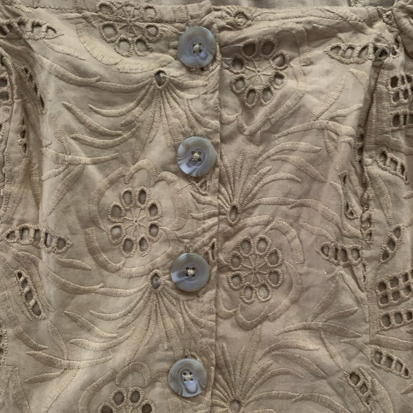 Free People Eyelet Mini Dress - Picture 7 of 10